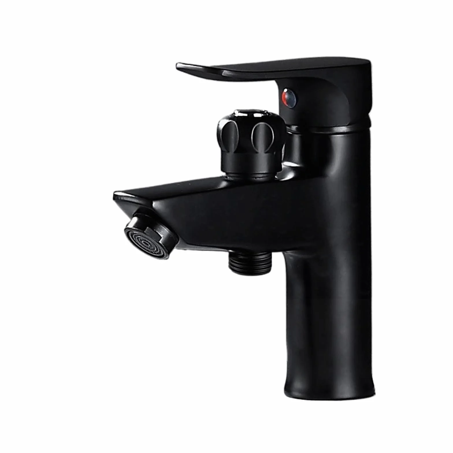 Kran, łazienka basen 2 w 1 kran, mosiężne ręczne krany toaletowe, bidet, sprayer zimny i mikser z gorącą wodą dotknij z zestawem prysznicowym (zestaw 02) LWX