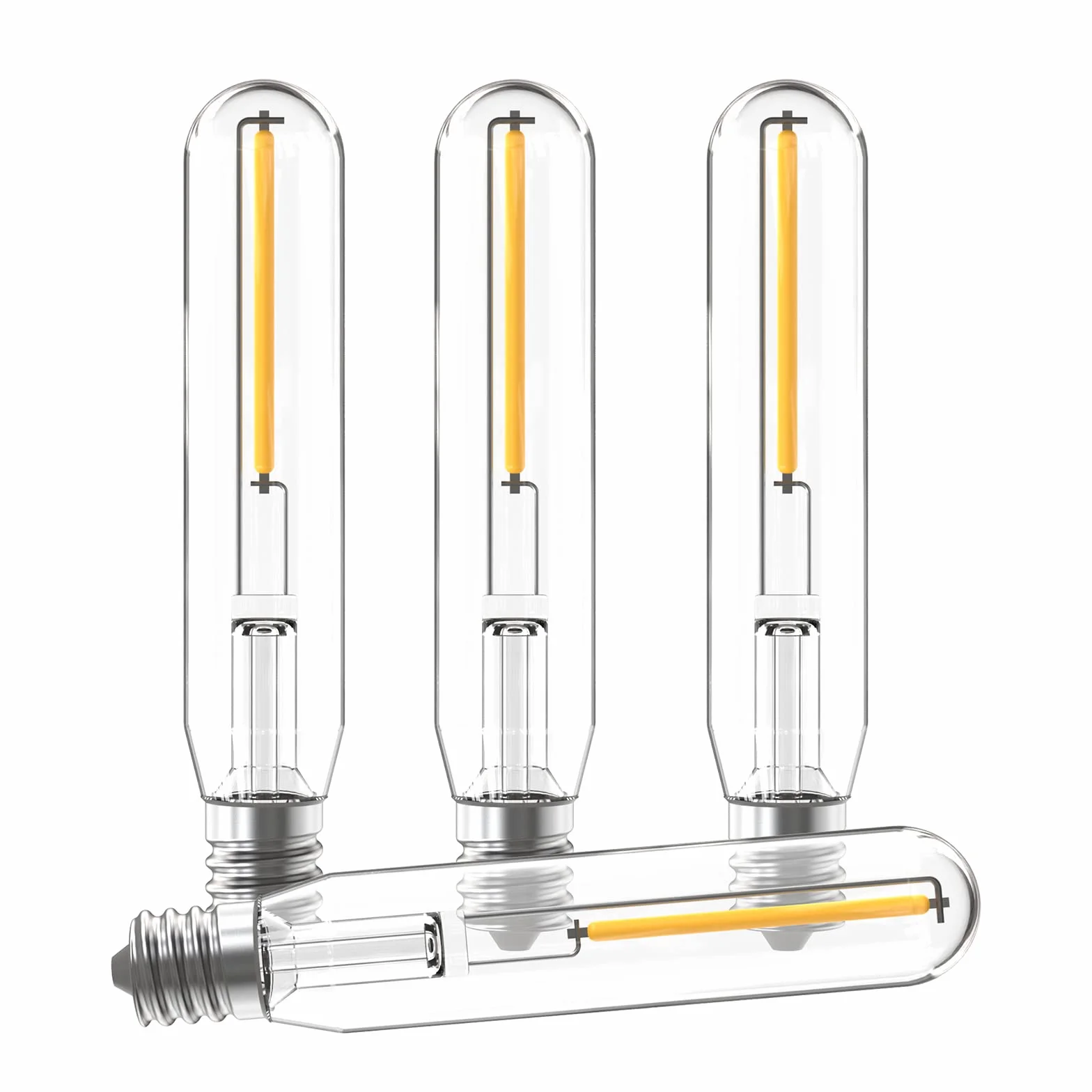 Quntis Zestaw 4 żarówek LED S14, tylko do Quntis 16 m i 31 m, IP65, łańcuch świetlny LED, do użytku na zewnątrz, wodoszczelne, dekoracyjne oświetlenie do ogrodu, na balkon, taras, wesele, imprezę,