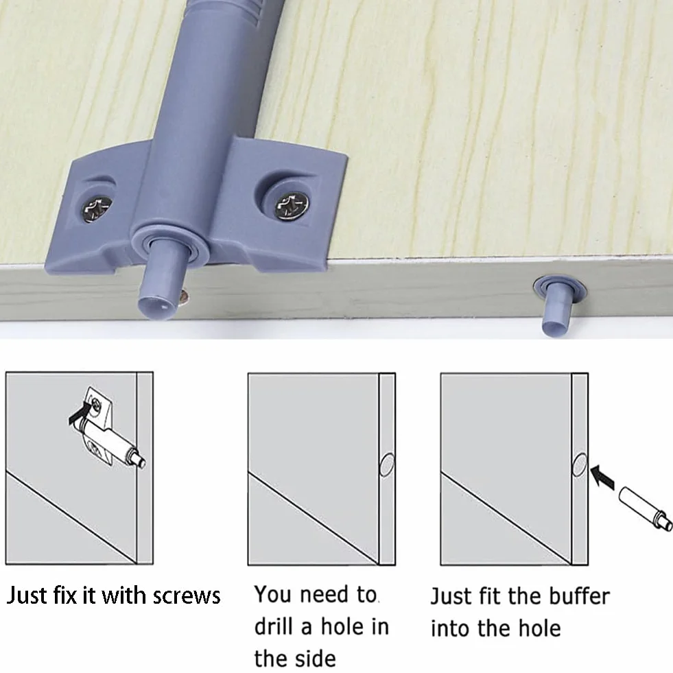 Furniture Damper, 20 sztuk zestaw parowników do drzwi, amortyzatory Softclose
