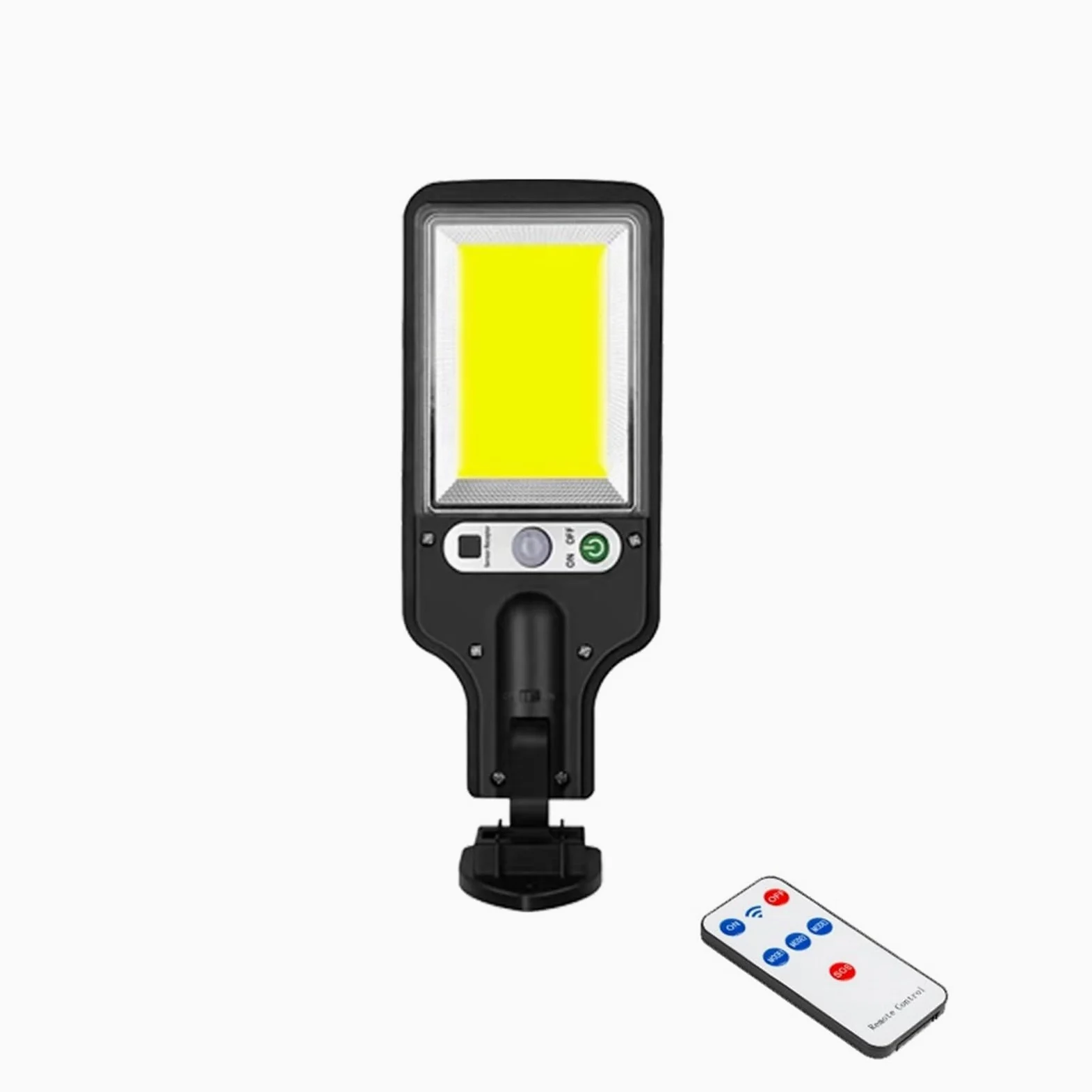 Zewnętrzna lampa solarna, Solar Street Lights Outdoor 117 COB Bezprzewodowa lampa ścienna bezpieczeństwa słonecznego Czujnik ruchu z 3 trybami do ogrodu przed drzwiami(117 COB,4PCS)