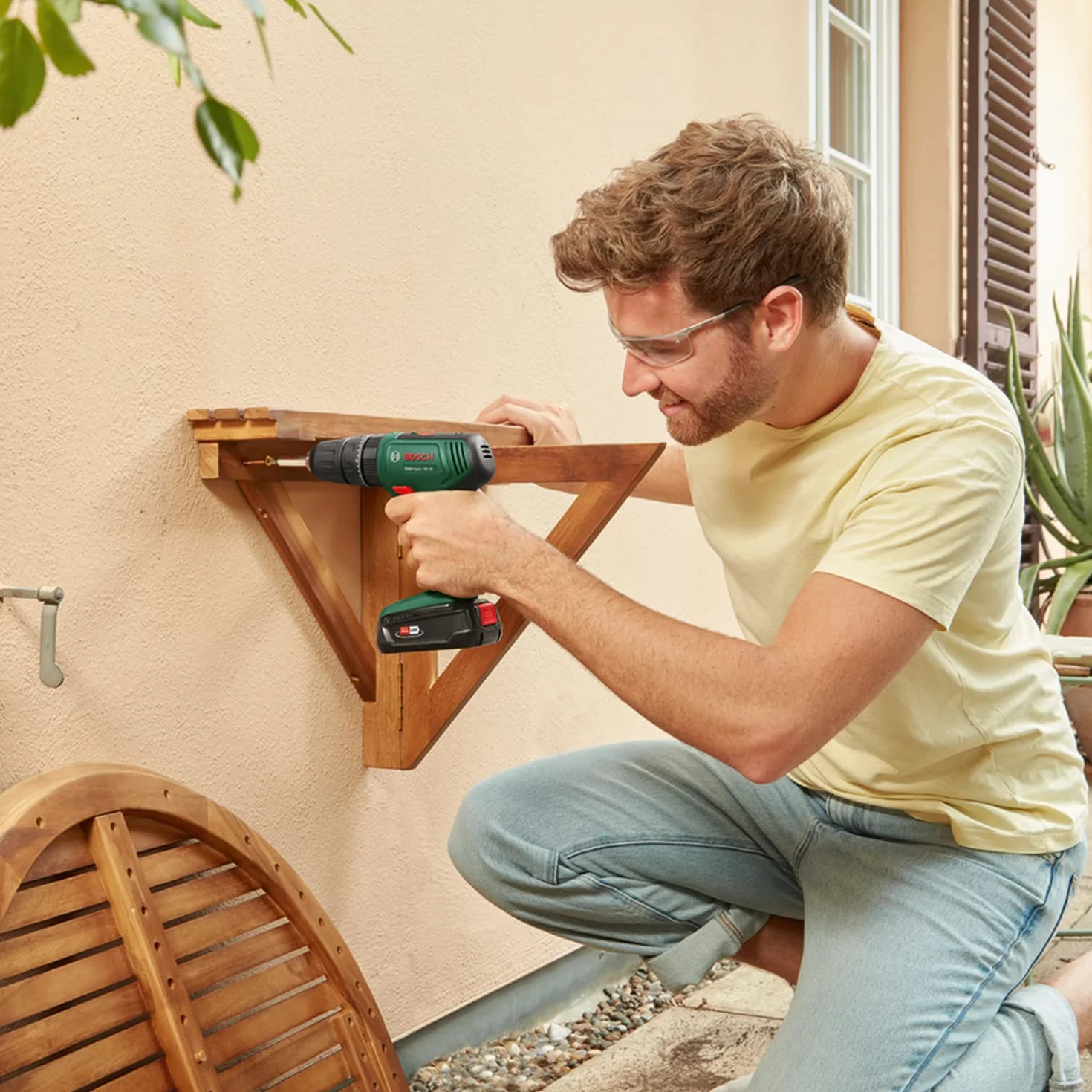 Bosch EasyImpact 18V-38 Wiertarka Udarowa 18V Czarny/Zielony