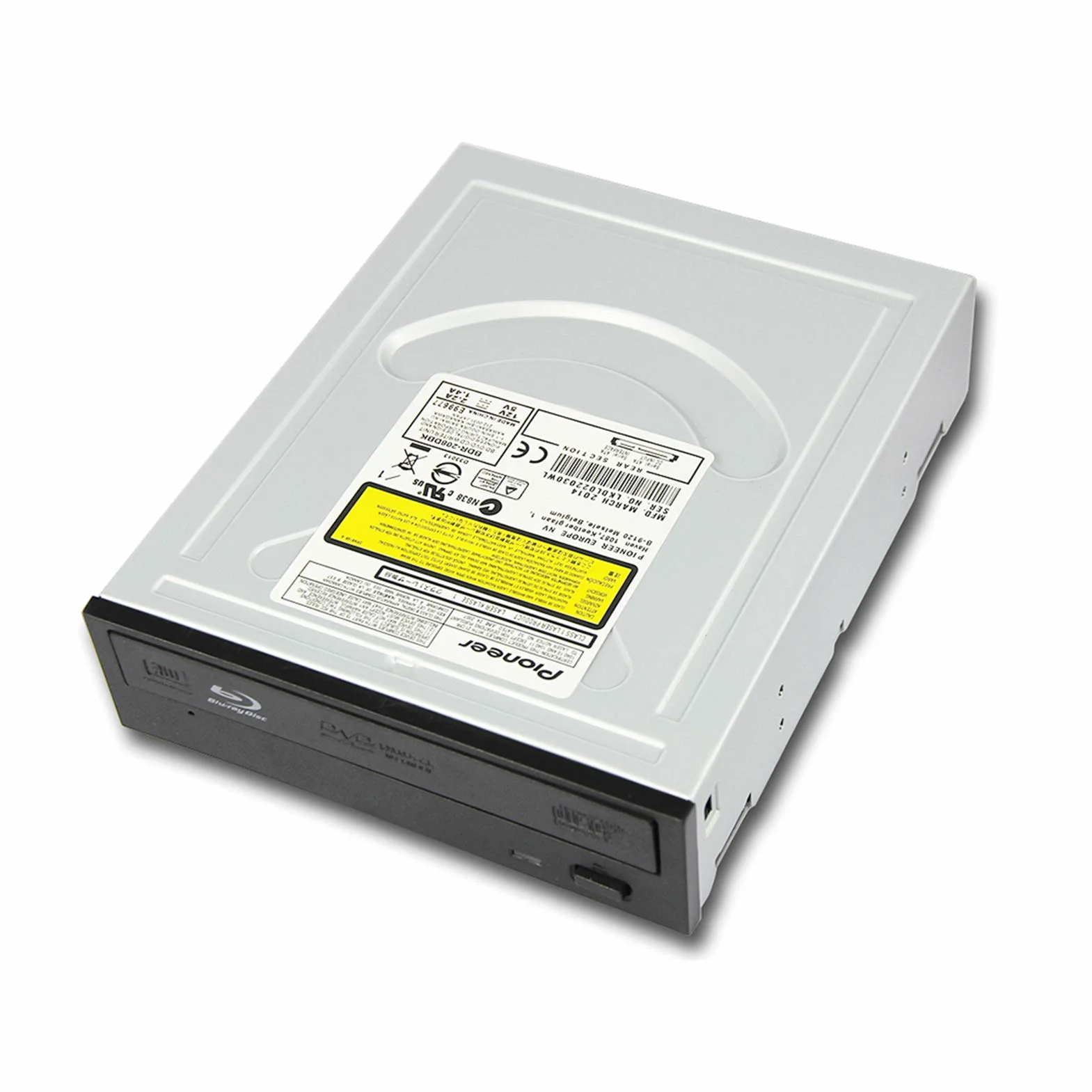 Pioneer BDR-208 BDR-208DBK 15X BD-R BD-RE DL 50 GB 3D Blu-ray nagrywarka SATA