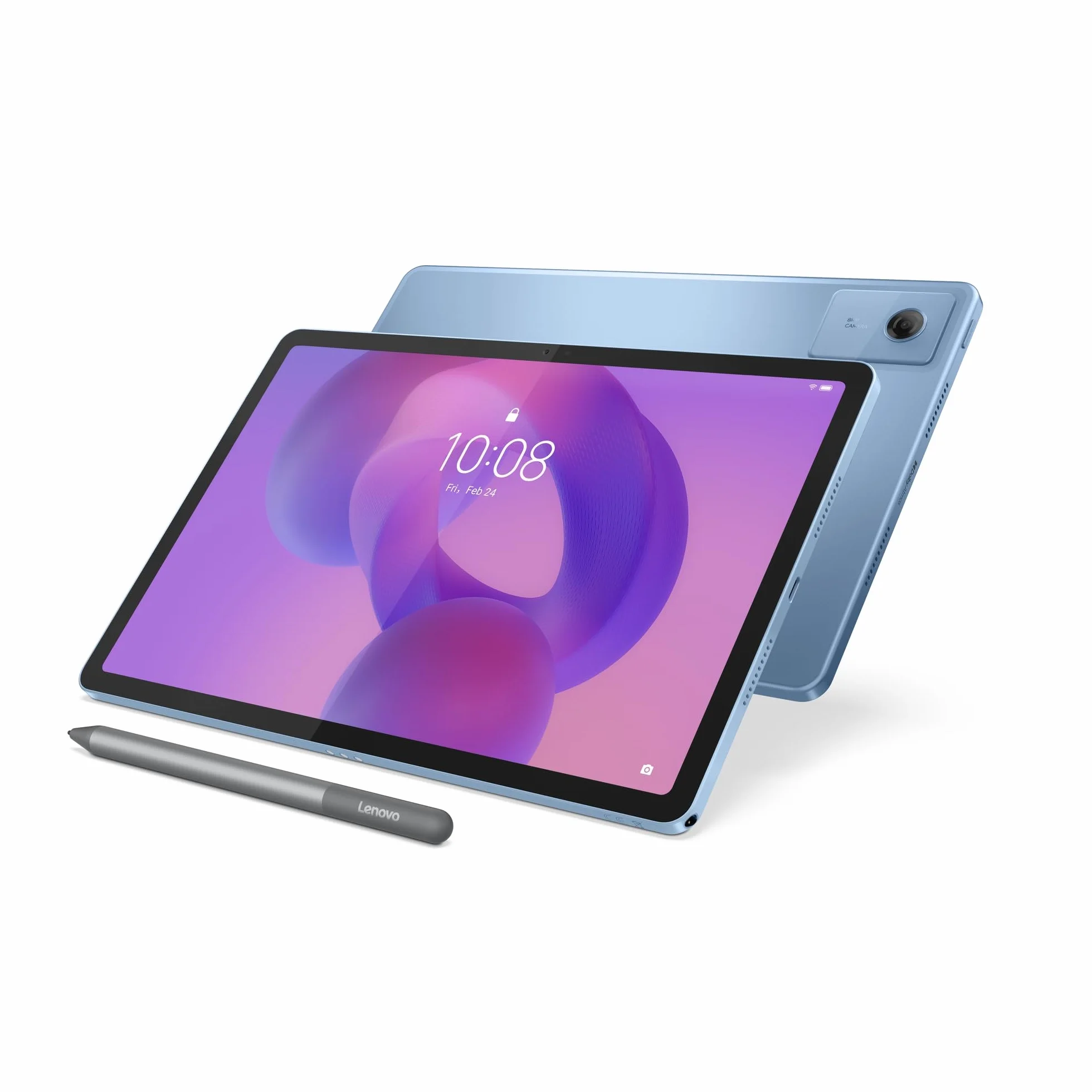 Lenovo Idea Tab, wyświetlacz 11" 2,5K (2560 x 1600) 90 Hz, procesor Mediatek Dimenity 6300, RAM 8 GB, pamięć 128 GB, WiFi 5, tablet z Androidem 15, karta Pen w zestawie - Polar Blue