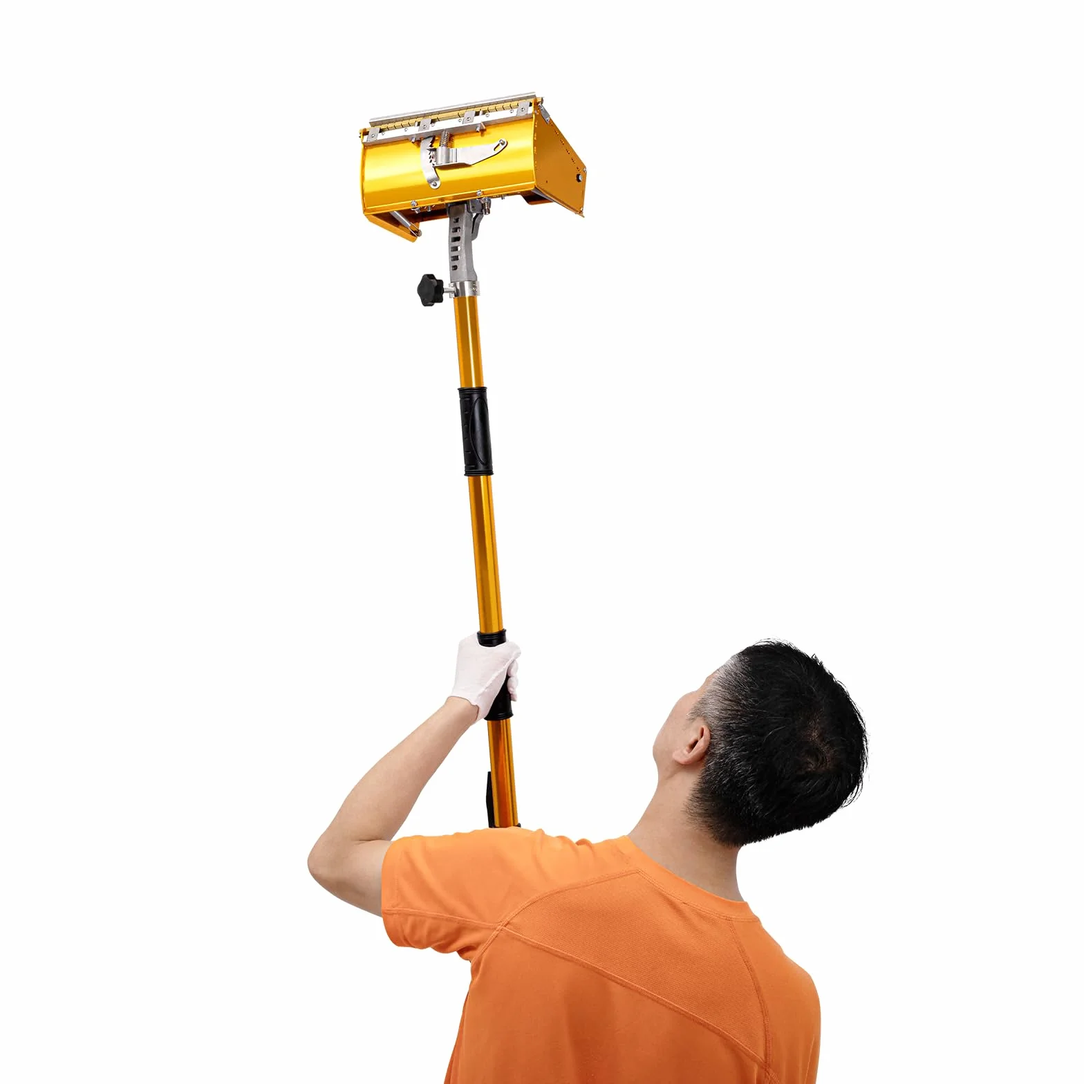 Drywall płaski, 105-168 cm, kielnia do płyt gipsowo-kartonowych, do montażu na ścianie/suficie, narzędzia do wykańczania płaskich powierzchni z regulowanymi długościami drążków do sufitów