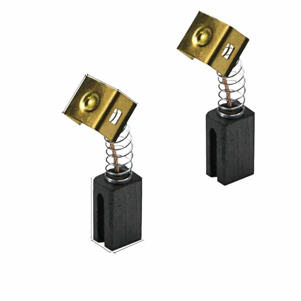 5 par szczotek węglowych 6,4 x 7,9 x 12,5 mm 596071-00 do szlifierki kątowej silników elektrycznych CD105 CD110 CD115 KG900