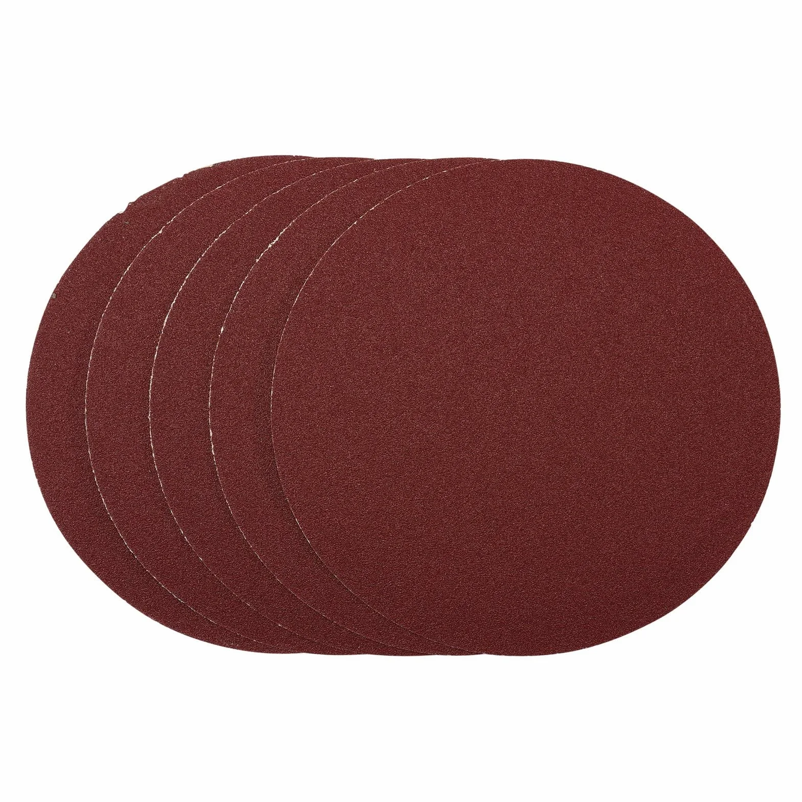 Draper 63026 Tarcze szlifierskie, ziarnistość 200 mm, 80, PSA (opakowanie 5), czerwone, jeden rozmiar