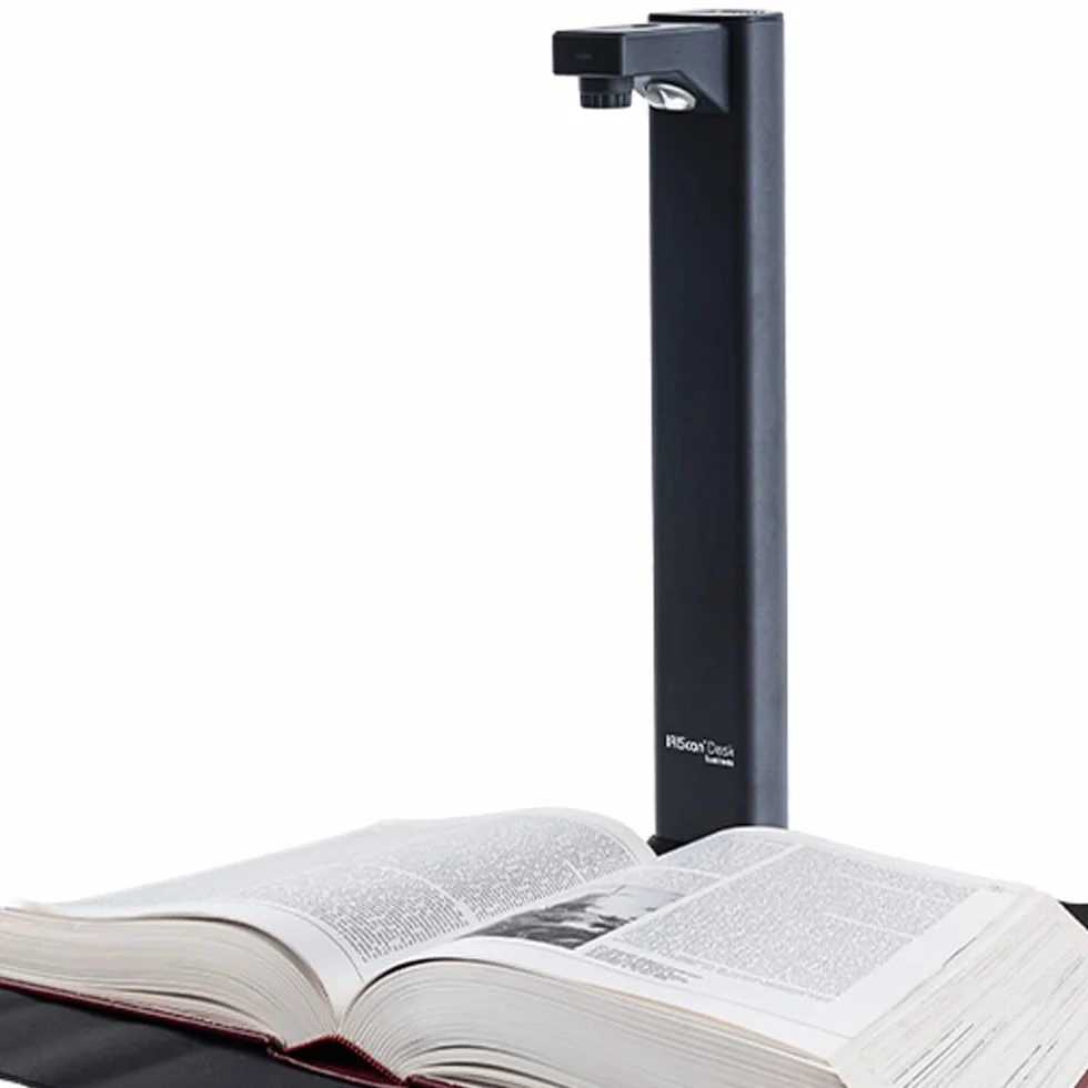 IRIScan Skaner dokumentów 4K UltraHD 24MP 600dpi przenośny OCR spłaszczenie AI