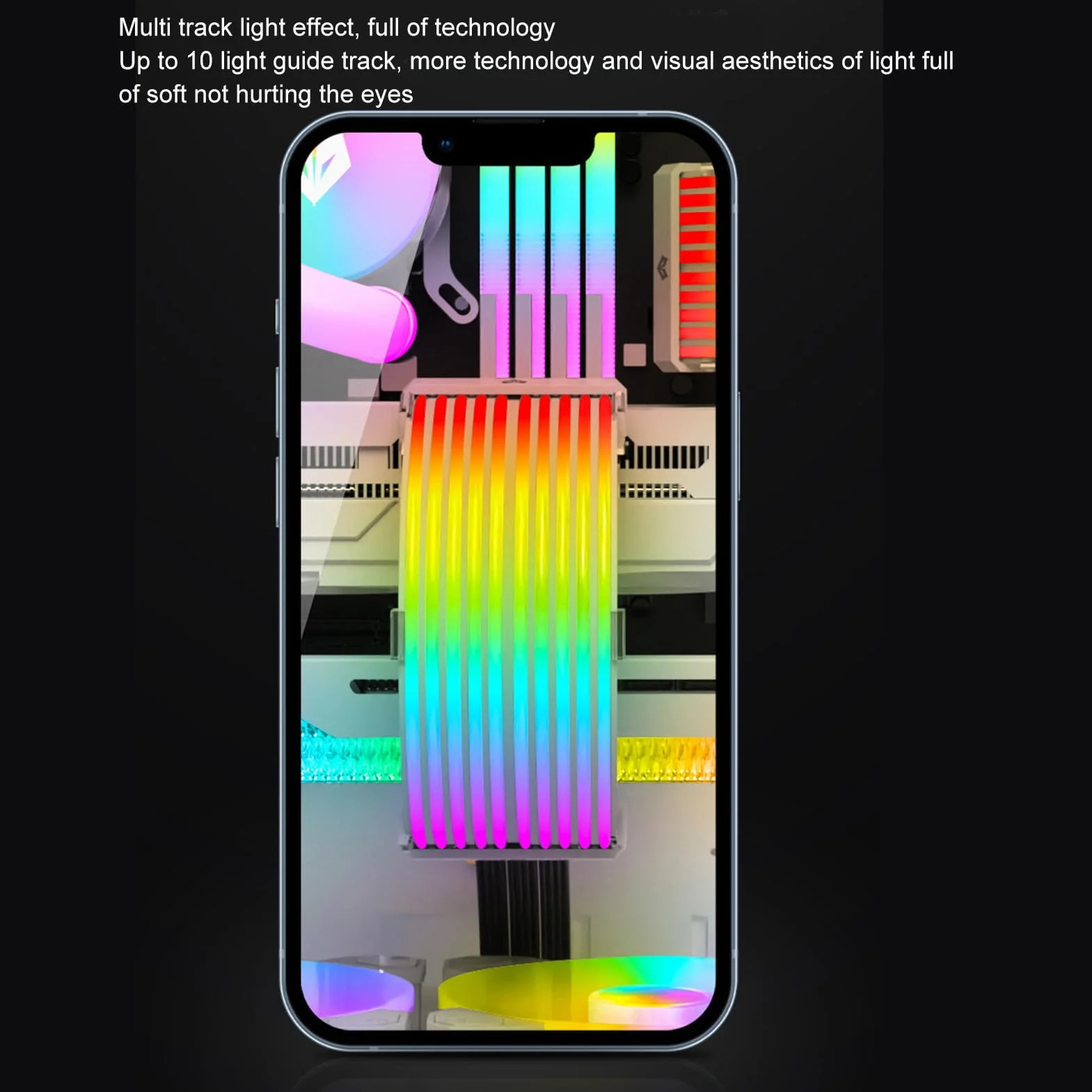 Kable Zasilacza RGB, 5V 3-pinowy Kabel Zasilający Płyty Głównej ARGB, Przedłużacz Zasilania RGB Zsynchronizowany Kabel Zasilacza do Złącza Płyty Głównej, Niestandardowa Biała