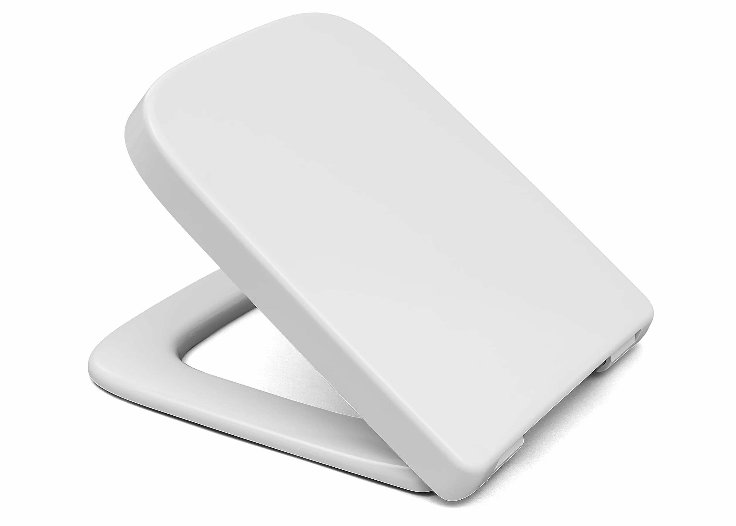 Haro Makira 531554 deska sedesowa SoftClose (WC z duroplastu, prostokątna, biała)