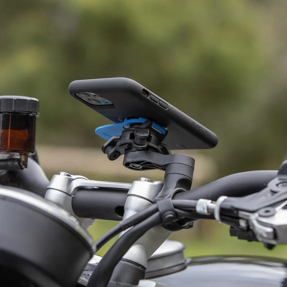 Quad Lock Uchwyt Motocyklowy z Amortyzatorem Drgań iPhone 16 MAG Etui