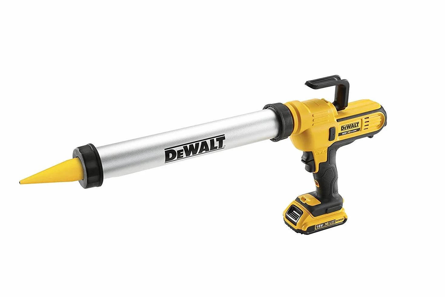 Pistolet/Wyciskacz do Mas Silikonowych 600ml DCE580D1 DeWalt