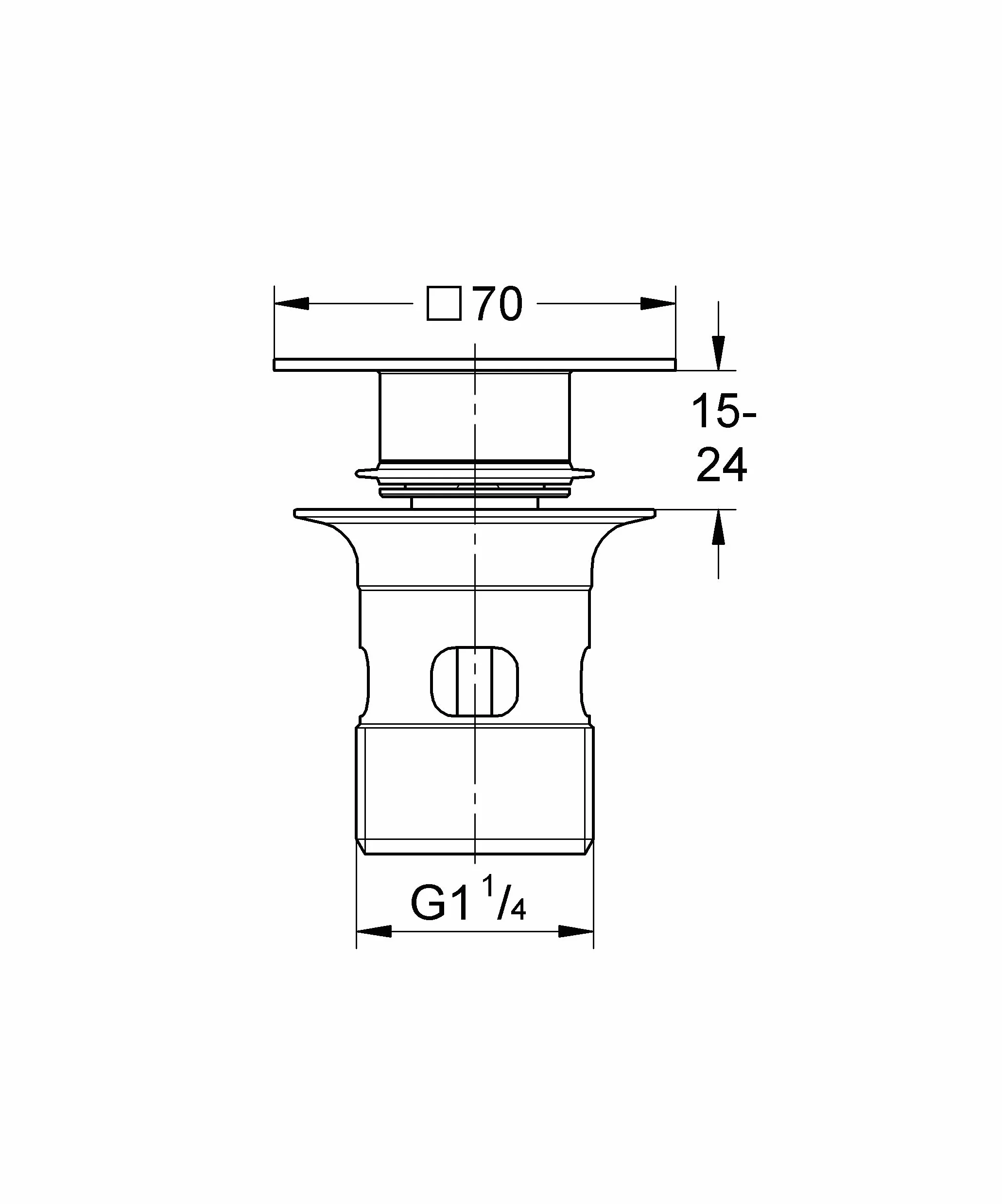 Grohe Zawór, spustowy 40565000