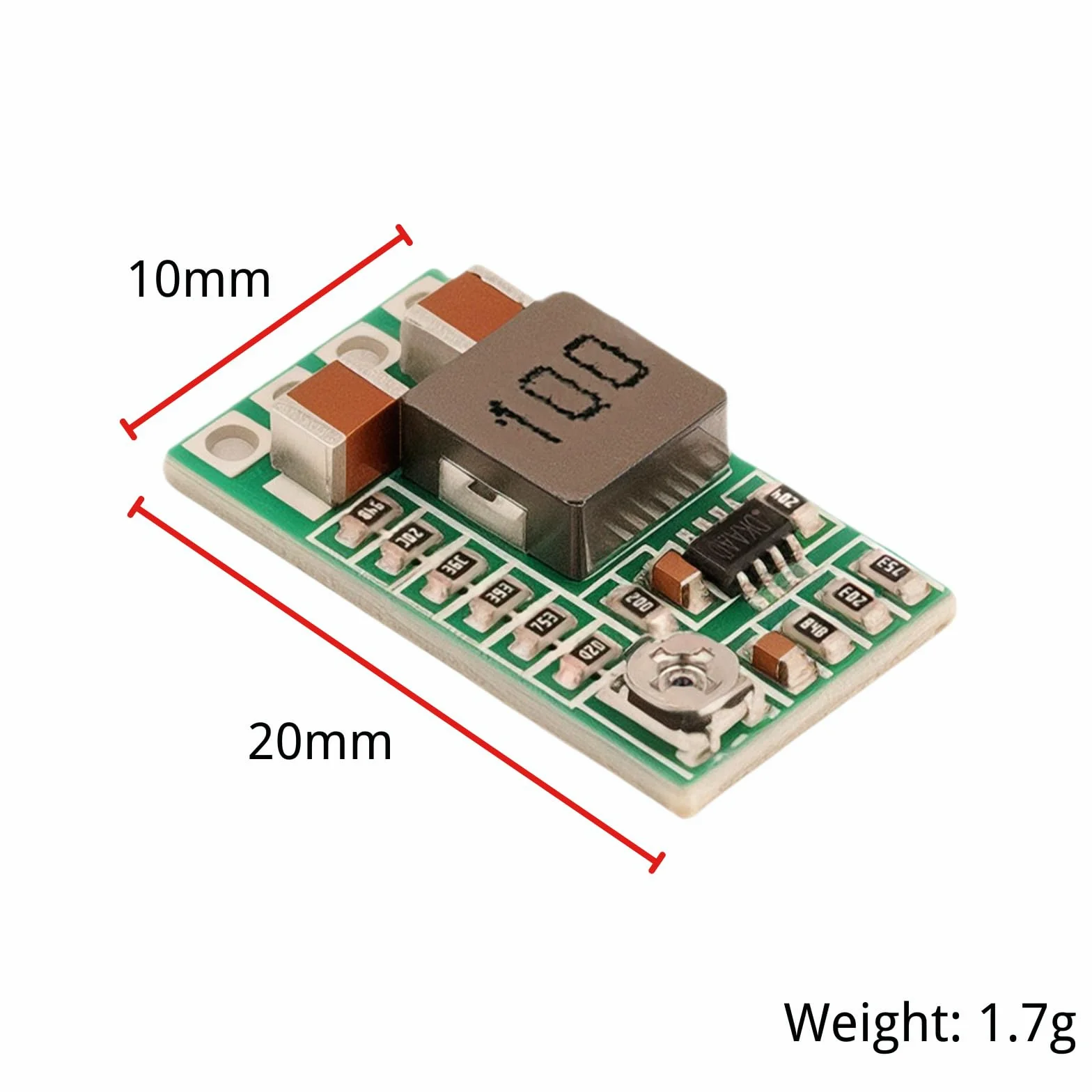 DC-DC Step Down Buck Konwerter 4,5–24V do 0,8–17V 5V 3A LAOMAO Mini Regulowany Transformator 3,3V 5V 9V 12V Zasilacz Moduł Zasilania (6-szt. zestaw)