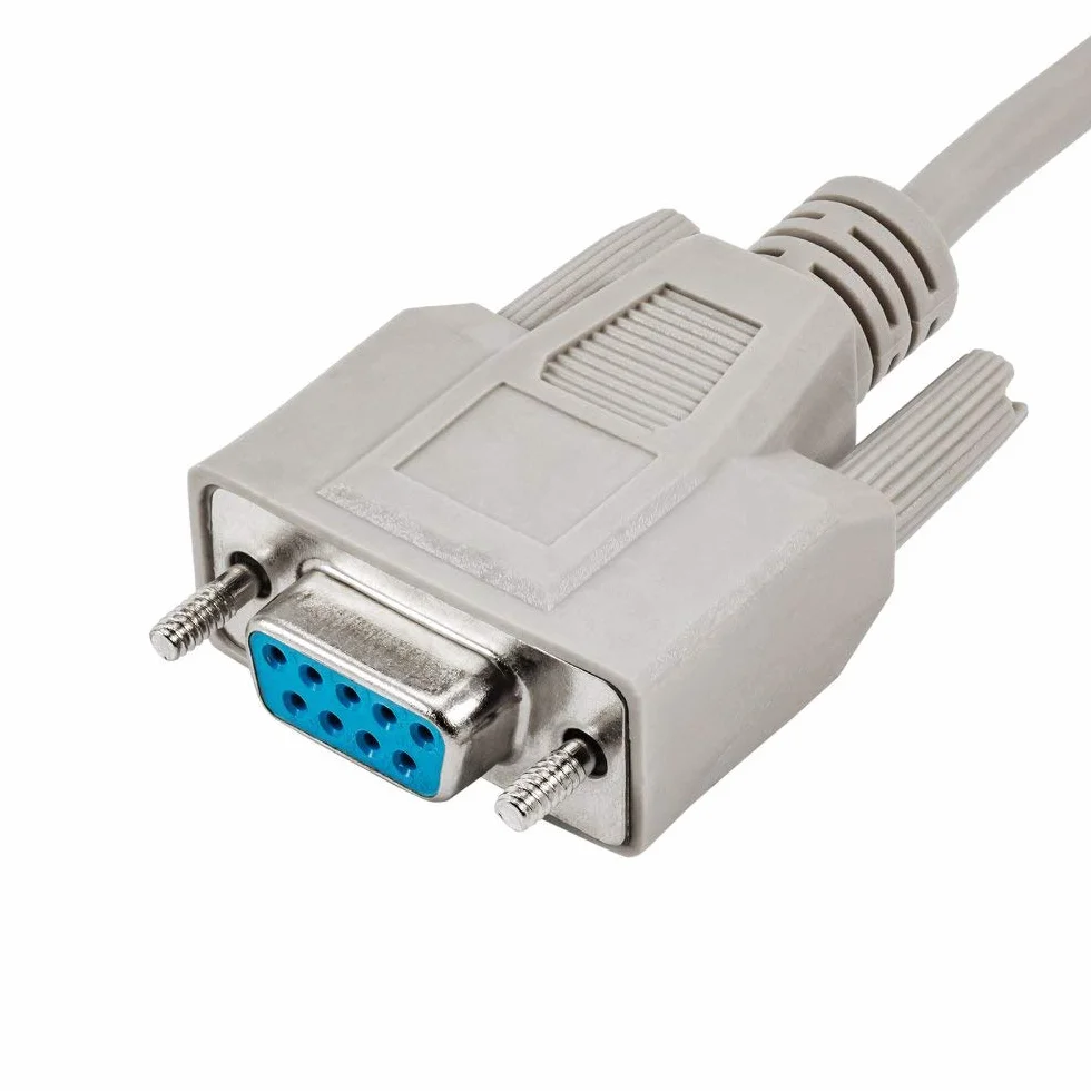 AKYGA AK-CO-01 RS-232 kabel DB9 D-Sub 9-biegunowy adapter wtyczka do gniazda 2 m