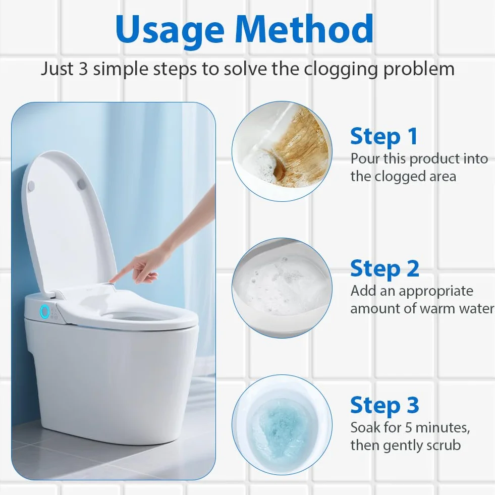 Drain Unblocker 350 ml, środek do Udrażniania Zlewów, Usuwa Włosy i Nieprzyjemny Zapach z Pryszniców, Silna Formuła Czyszcząca, Bezpieczny dla Wszystkich Rur, Usuwa Zatory i Wolno