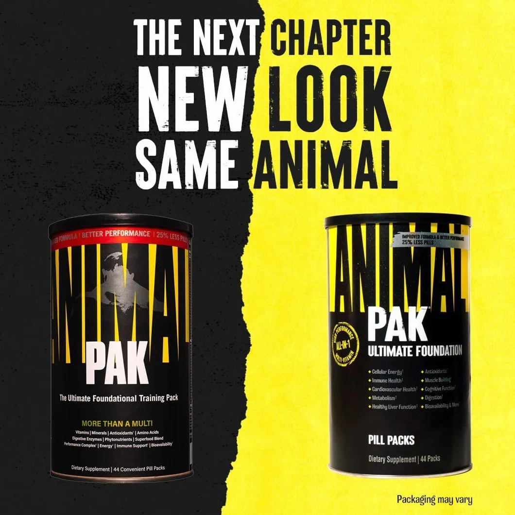 Universal Nutrition Animal Pak Standard Supplement, 30-Units