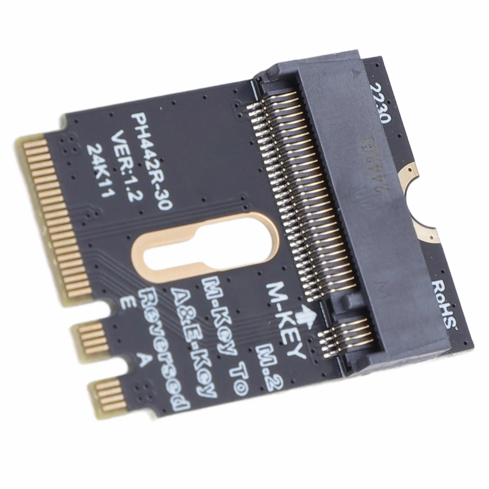 Adapter M.2 NVMe SSD, Karta Konwertująca M.2 NGFF M Key NVMe SSD PCIe 4.0