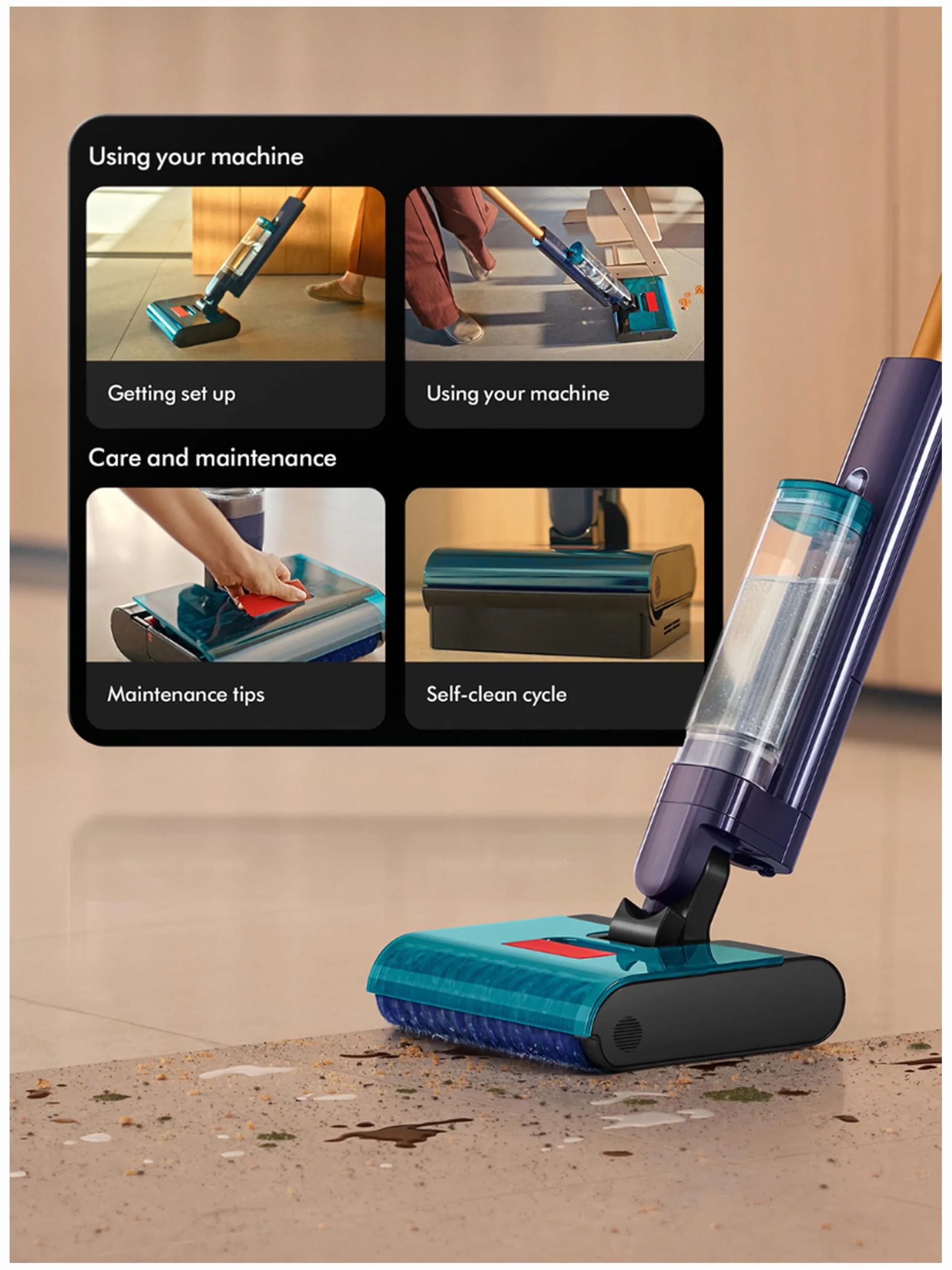 Dyson Clean+Wash Hygiene