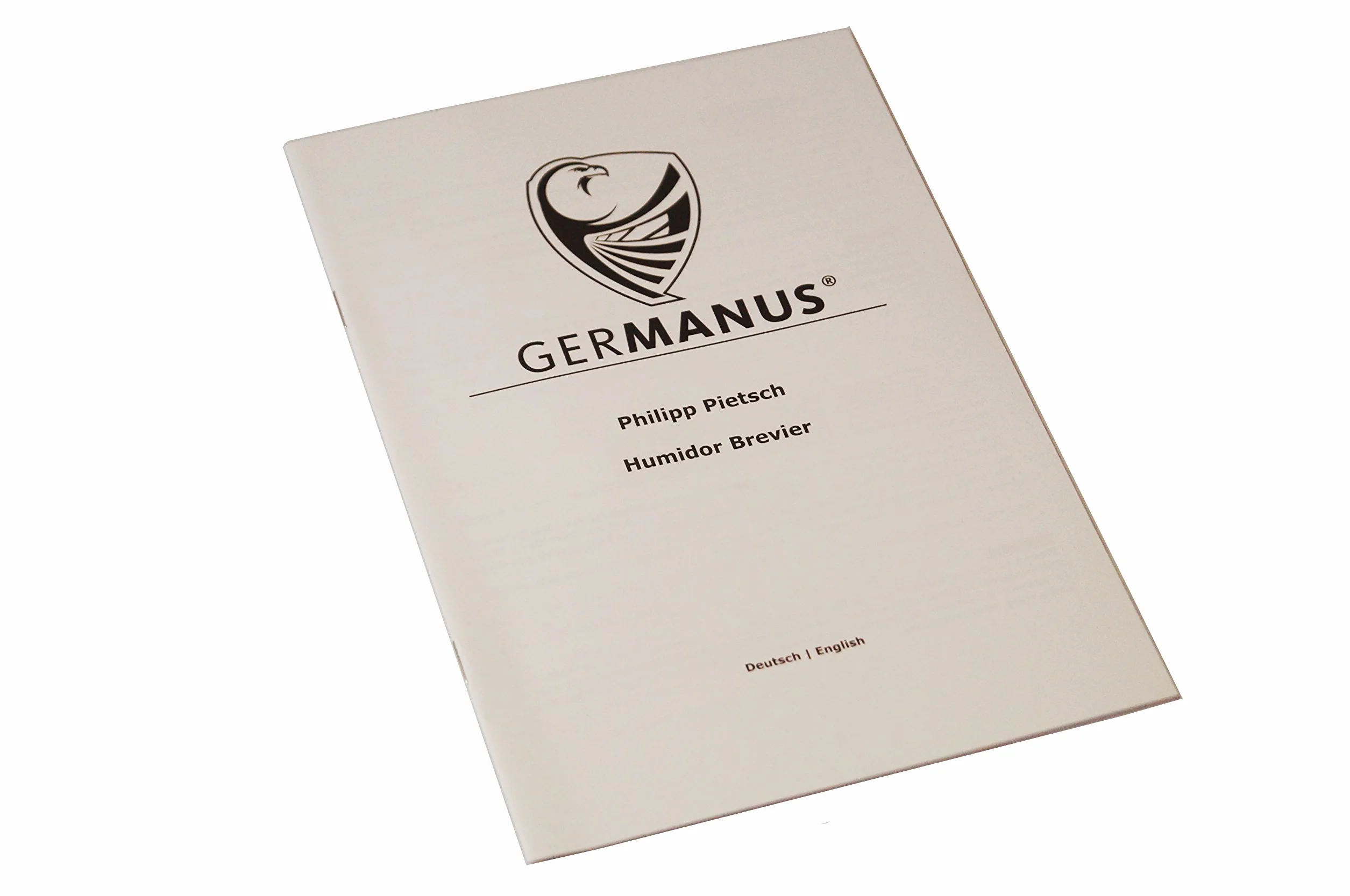 GERMANUS Mensalla Humidor do cygar z higrometrem i nawilżaczem oraz podręcznikiem puste książki