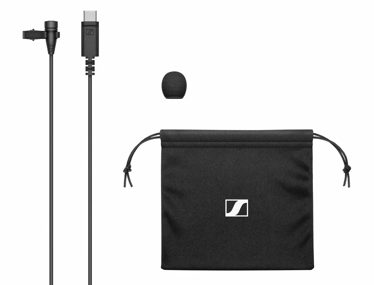 Sennheiser Xs Lav Usb-C Mikrofon, Czarny, XS