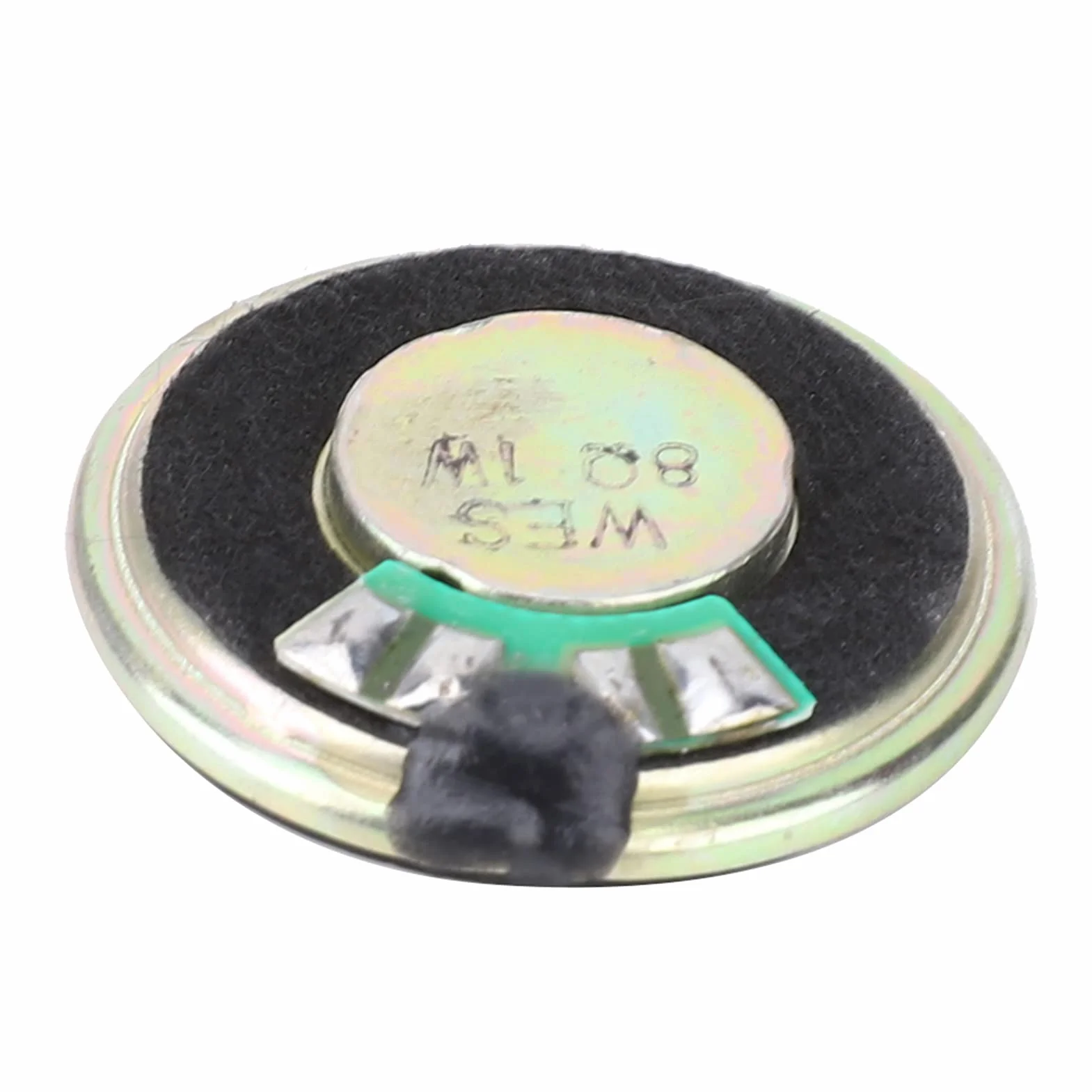 Mikrogłośnik 8ohm 1W 28mm Okrągły Mini Głośnik Tubowy Zielony