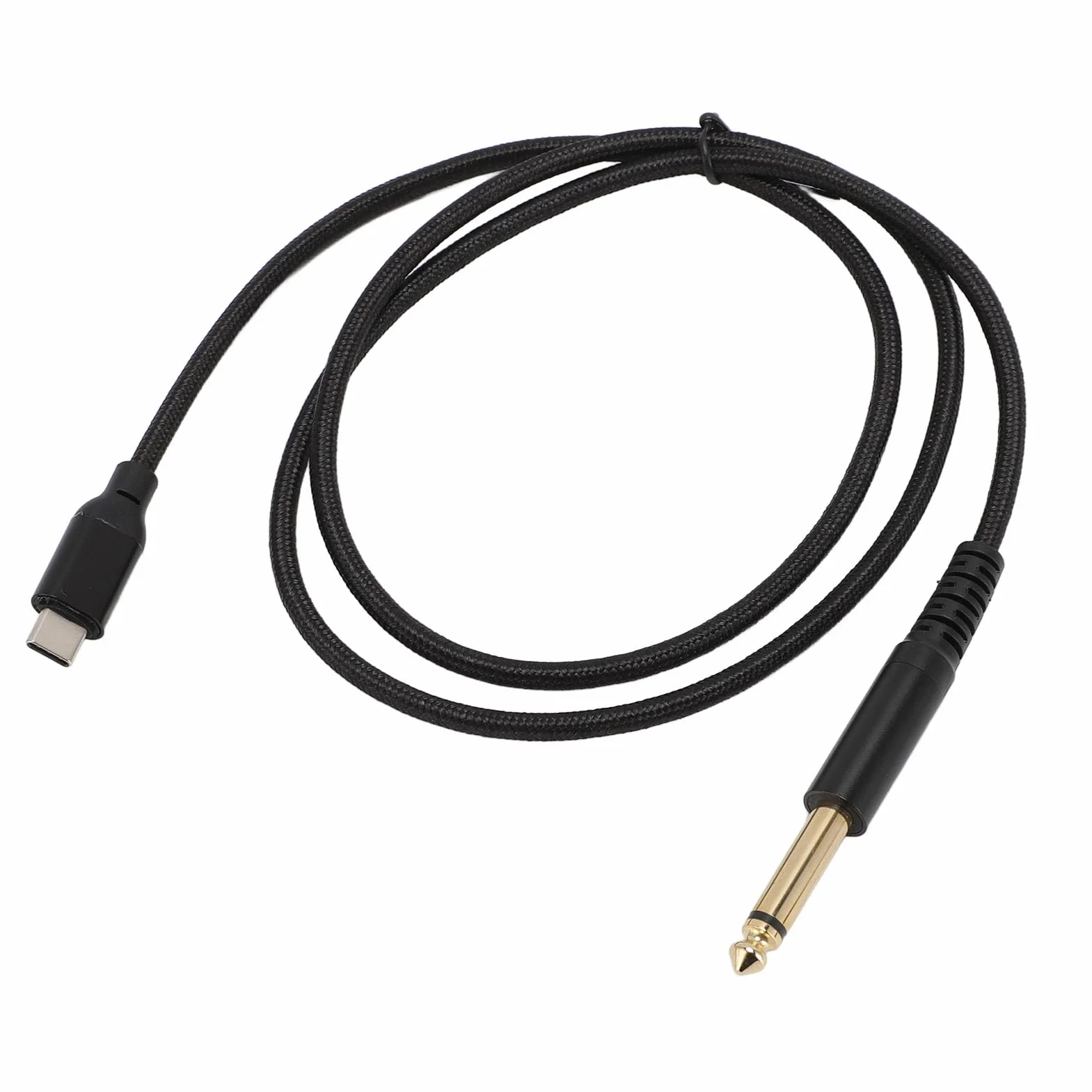 Kabel USB C do TS 1/4 Cala Dźwiękowy 2 m do Miksera Basowego Głośnika Smartfona PC