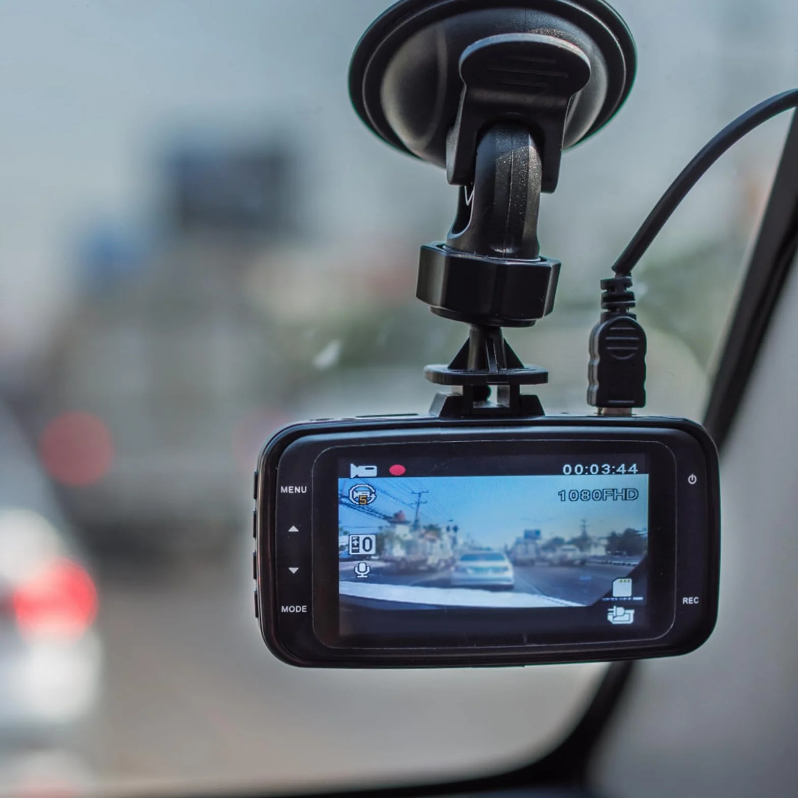 Uchwyt na kamerę samochodową 360° z przyssawką uniwersalny