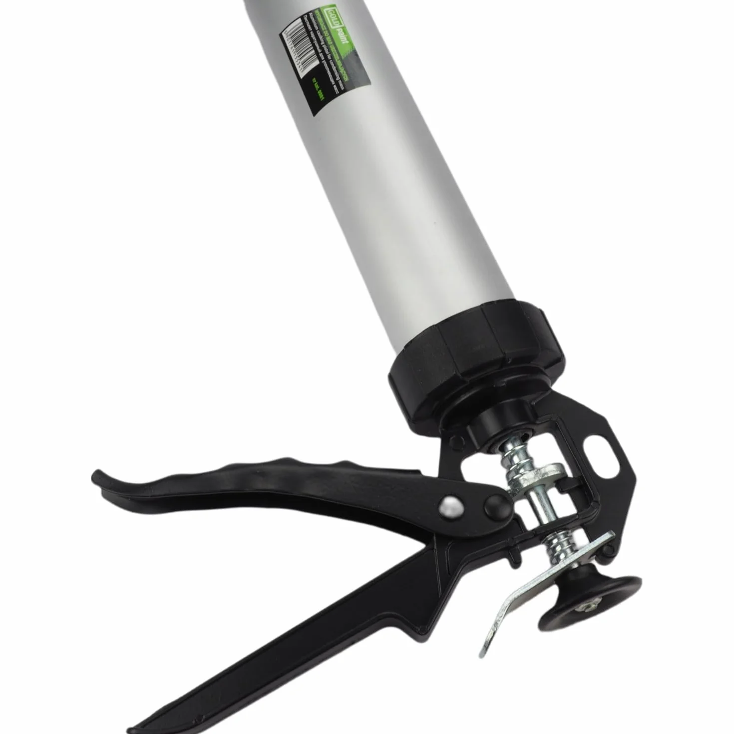 ToolSpace Profesjonalny Wyciskacz Pistoletowy 600 ml z Aluminium – Do Kartuszy i Naboi – Do Gęstych Mas, Silikonów, Klejów i Fug – Tłok Hartowany – Antykorozyjny – Ergonomiczny Uchwyt