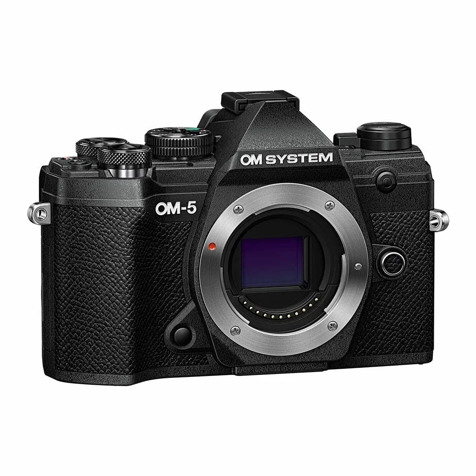 OM SYSTEM OM-5 Micro Four Thirds kamera systemowa z obiektywem M.Zuiko Digital 14-150 mm F4-5.6 II, czujnik Live MOS 20 MP, ulepszona 5-osiowa stabilizacja obrazu, IP53, ręczne ujęcie w wysokiej