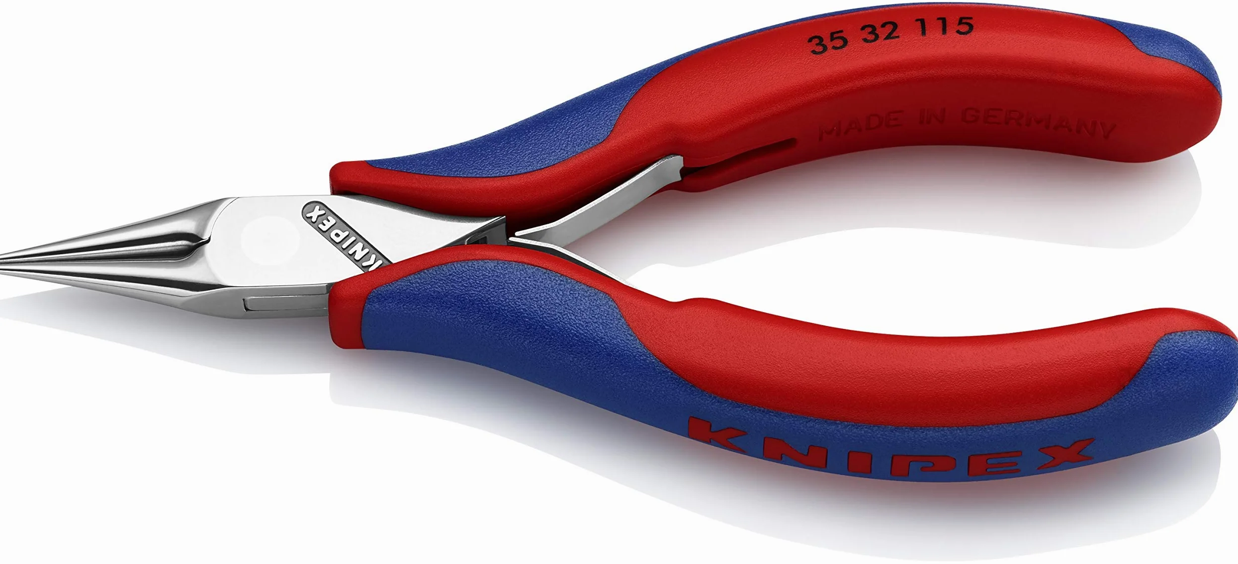 Knipex 3532115 szczypce elektroniczne z okrągłymi końcówkami, 11,5 cm