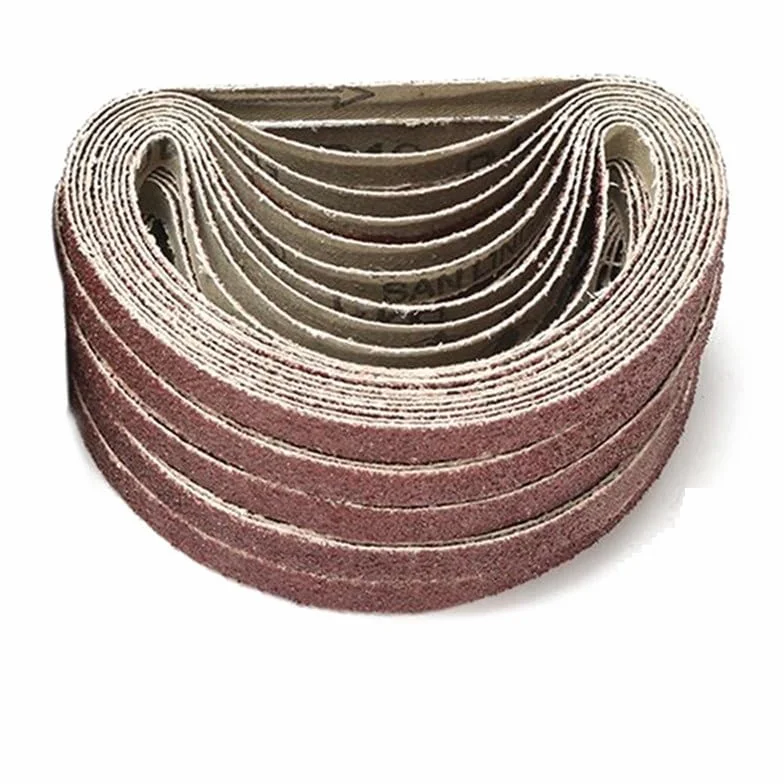 Papier ścierny taśmowy, pas ścierny, 50 szt./zestaw 13 * 457MM paski ścierne 40-800 gradacja papier ścierny taśma ścierna do szlifierki drewno metal szlifowanie polerowanie(320)