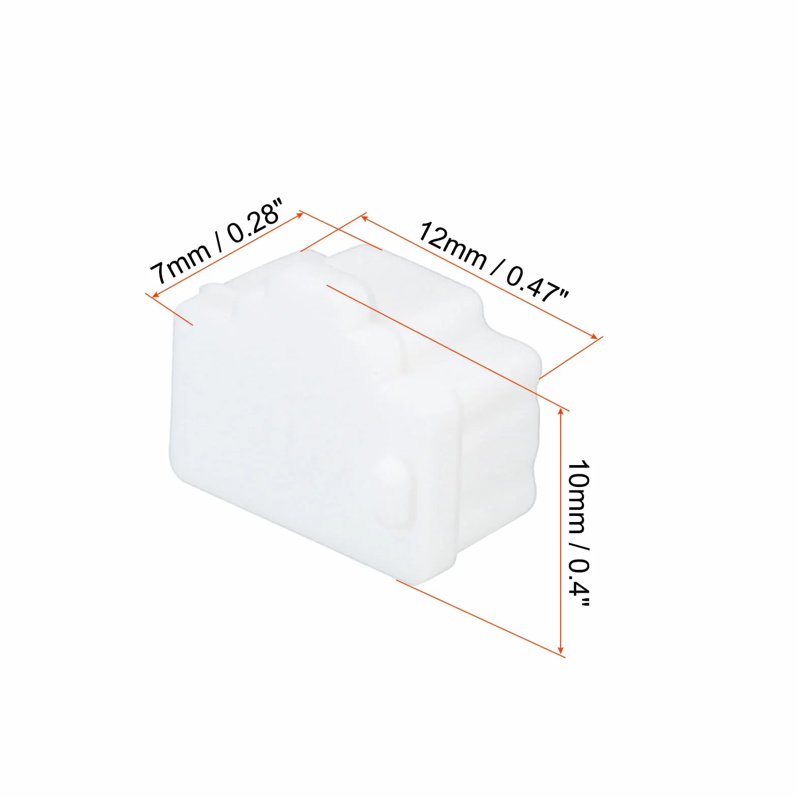 QUARKZMAN 15 szt. Silikonowe osłony gniazd RJ45, ochraniacze na laptopa PC Ethernet RJ45 żeńskie, białe