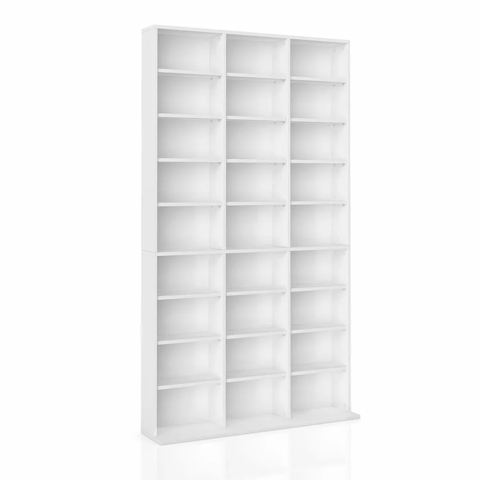 Vicco Półka CD Jukebox Biały 102 x 178 cm