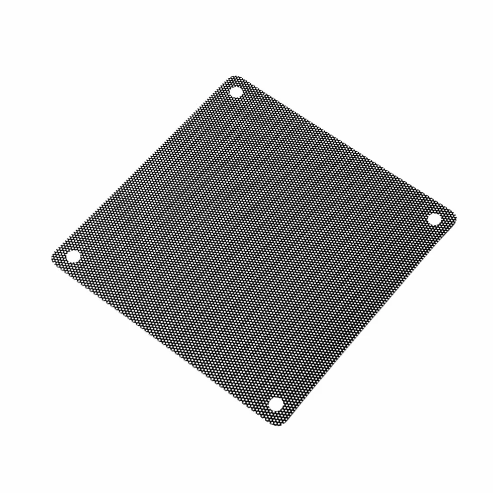 ASHATA Filtr przeciwpyłowy wentylatora PC 120mm 12x12 cm 5 szt. Czarny