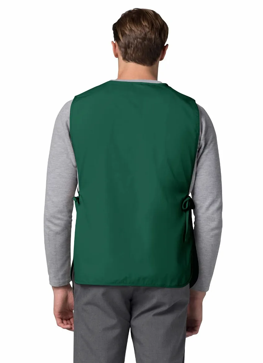 Adar uniwersalny fartuch dwupak - fartuch unisex, zielony (hunter green), XL