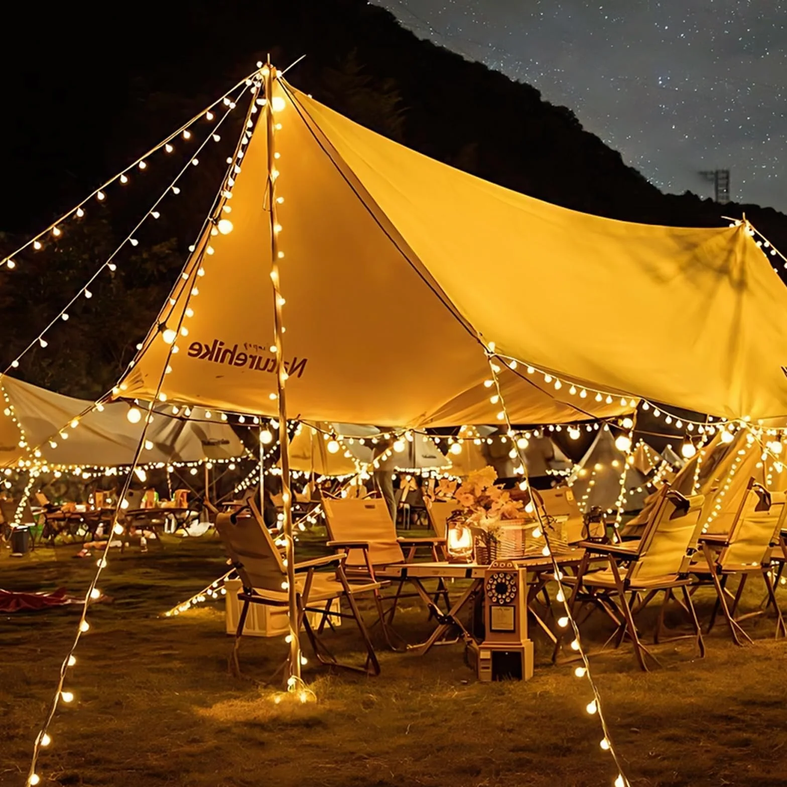 Świąteczne światełka 12M + 1M 100 Led, 8 Modes Garland Lights Indoor, Baterie lub USB, Fairy Lights z funkcją timera, na zewnątrz i wewnątrz, do ogrodów, domów, ślubów