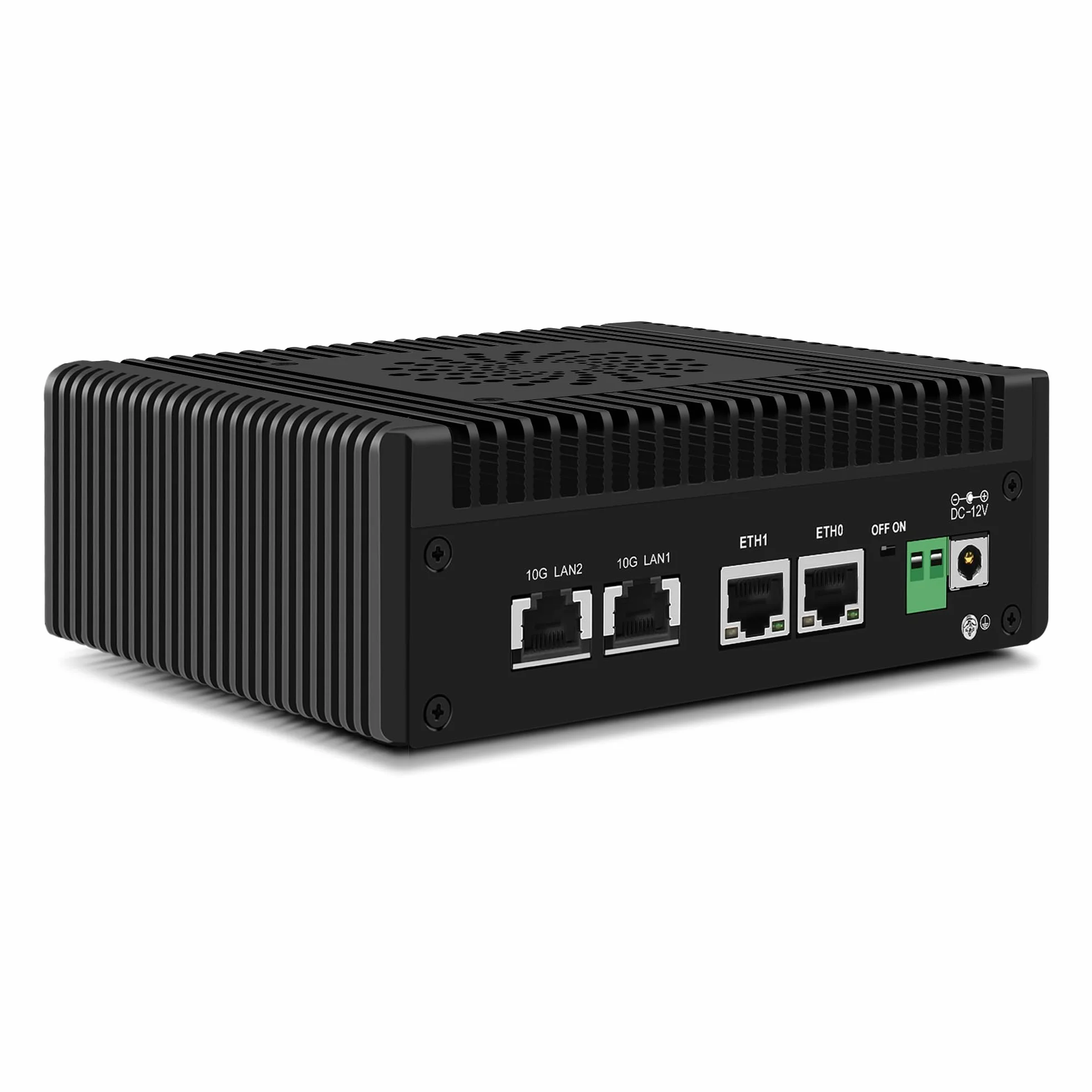 CWWK N150 Mini PC Firewall 4x 10GbE RJ45 2.5GbE LAN S7 Pro OPNsense Barebone DDR5 Dual NVMe