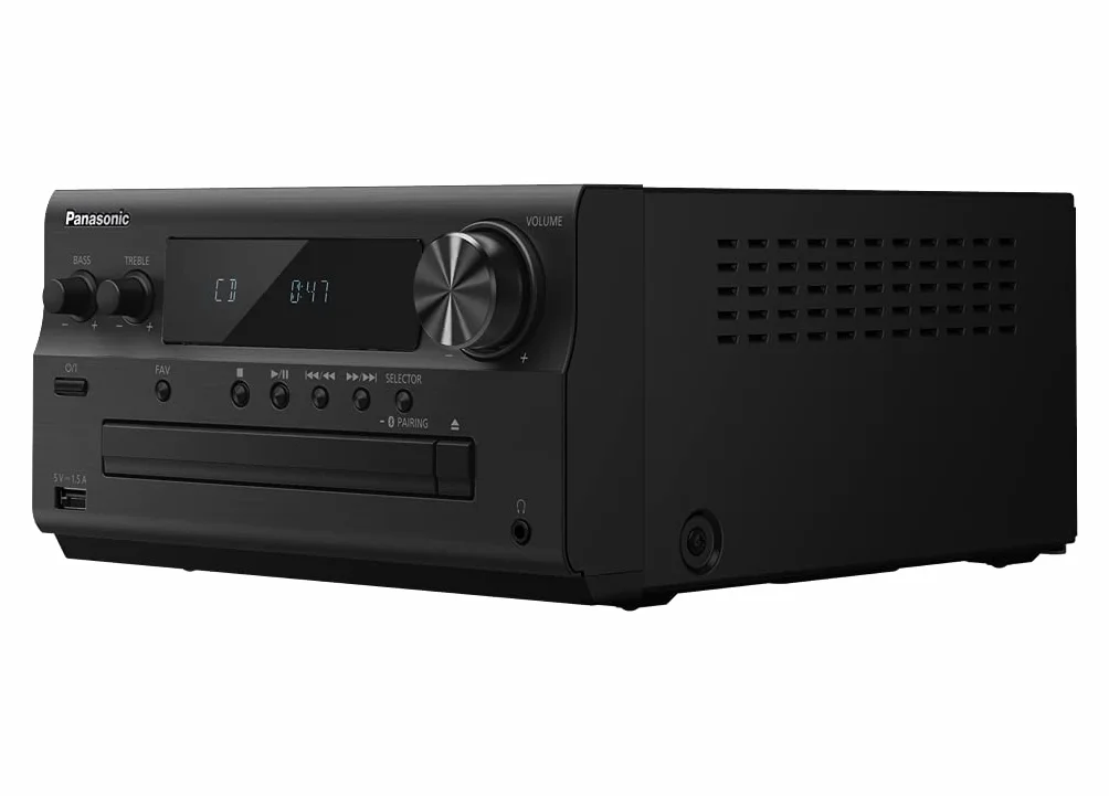 Panasonic SC-PMX802E-K Mikro-Urządzenie Stereo, Czarny, 120 W