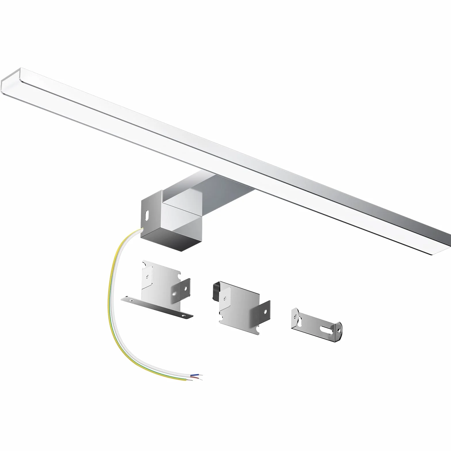 Lampa łazienkowa Hommie, 50 cm, 12 W, 1549 lm, naturalna biel 4000 K, 230 V, aluminiowa, IP44
