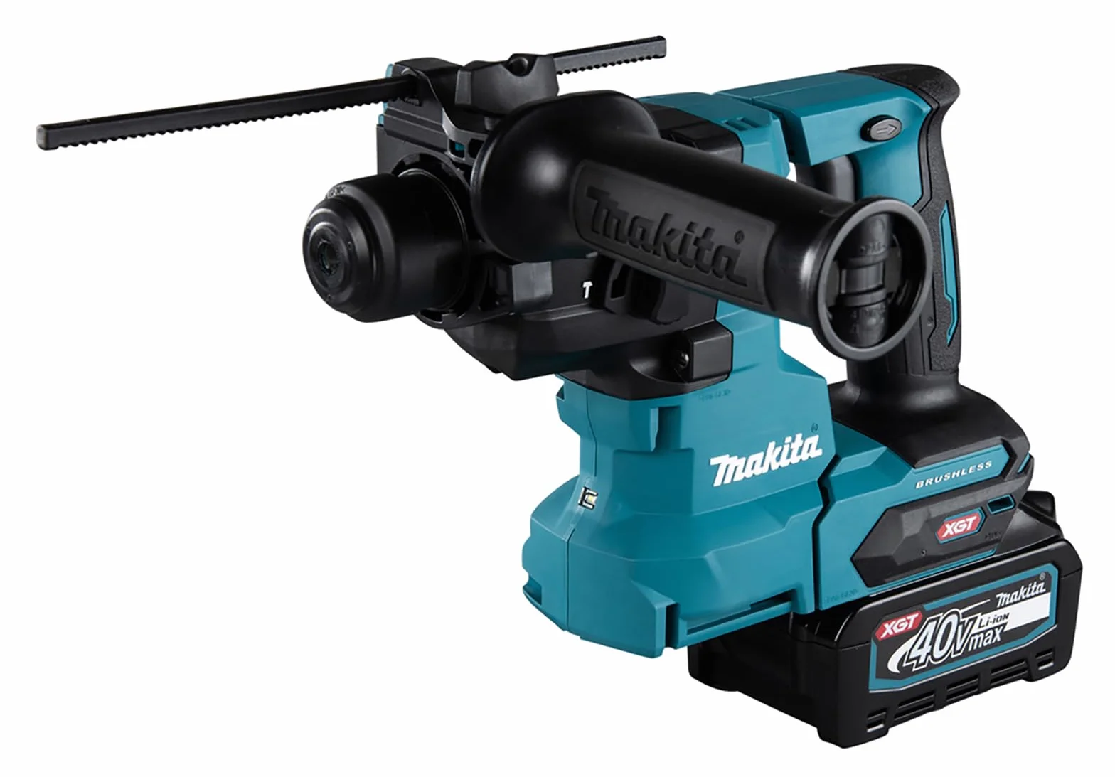 Makita HR010GD201 młot akumulatorowy SDS-PLUS 40 V maks. / 2,5 Ah, 2 akumulatory + ładowarka w Makpac