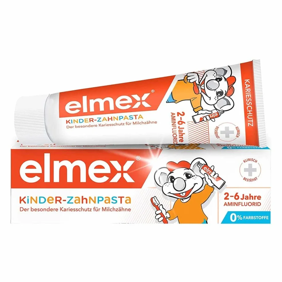 Elmex 784638 Pasta do Zębów dla Dzieci, 2-6 lat, 50 ml