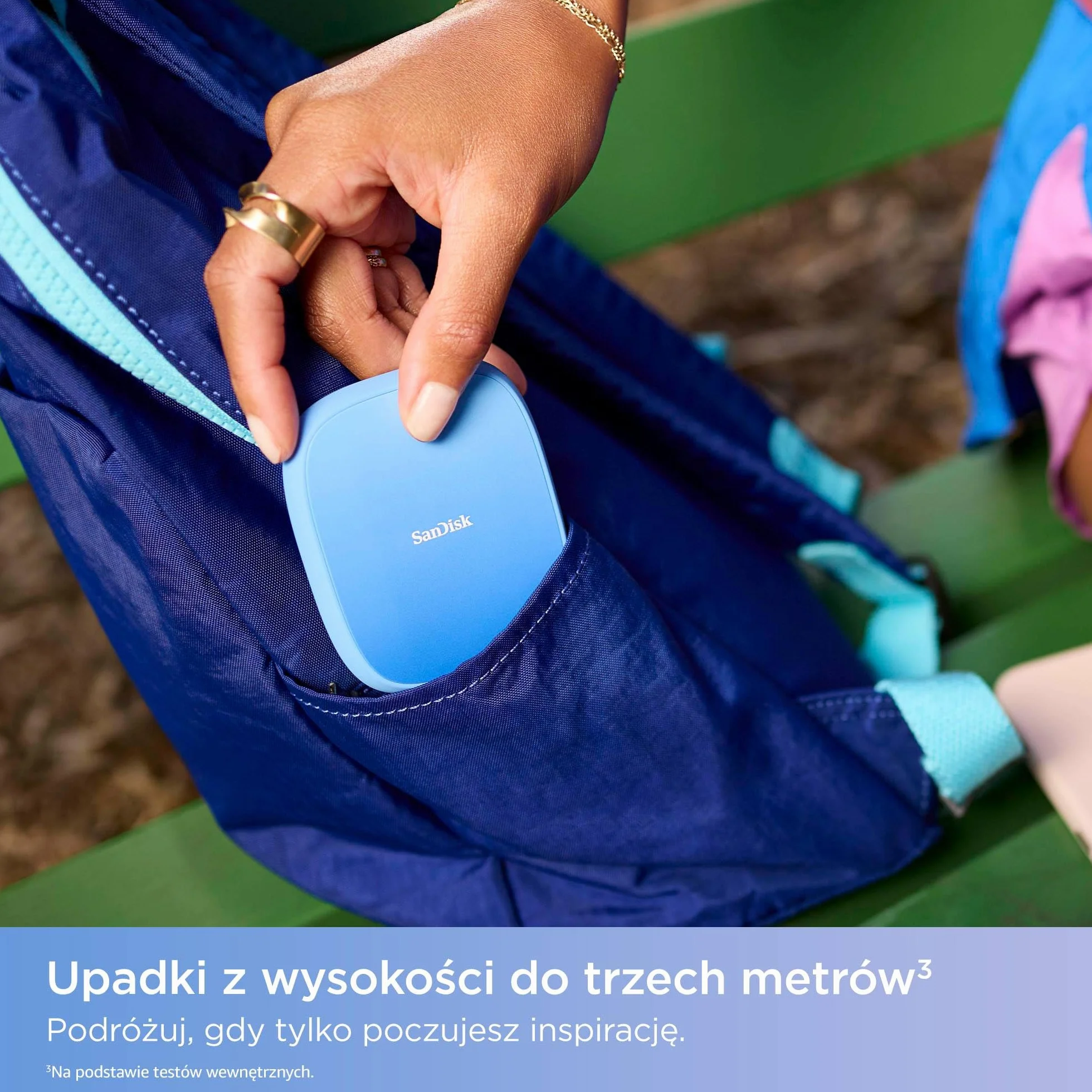 SanDisk Creator Dysk SSD do telefonu 1 TB, kompatybilny z MagSafe, prędkość odczytu do 1000 MB/s