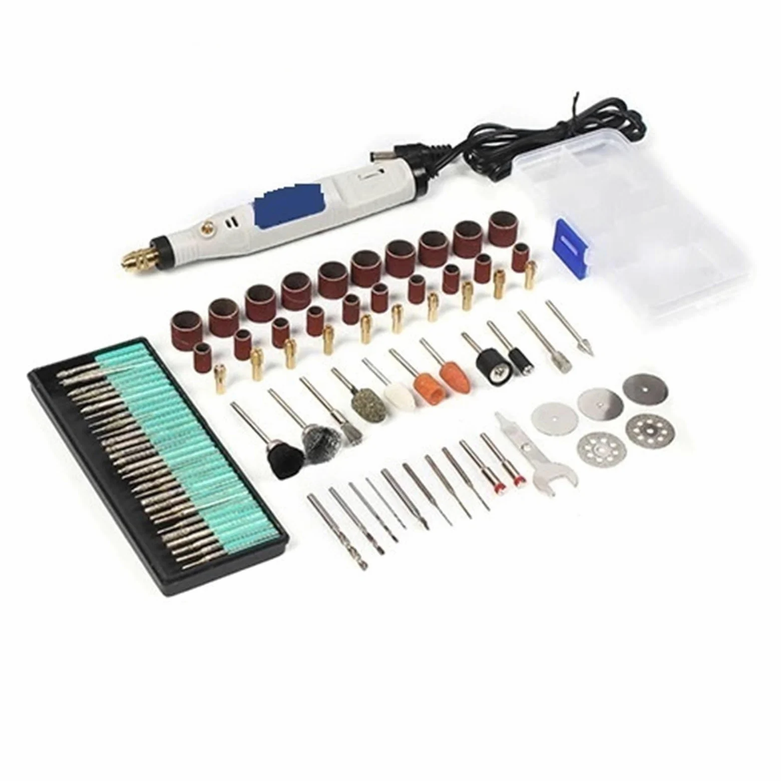 Elektryczna Mini Wiertarka Szlifierka Grawerująca Pen Elektryczne Narzędzie Obrotowe Akcesoria Do Szlifierek Szlifowanie Polerowanie Intuicyjne, Proste Sterowanie(76 Pc Set)