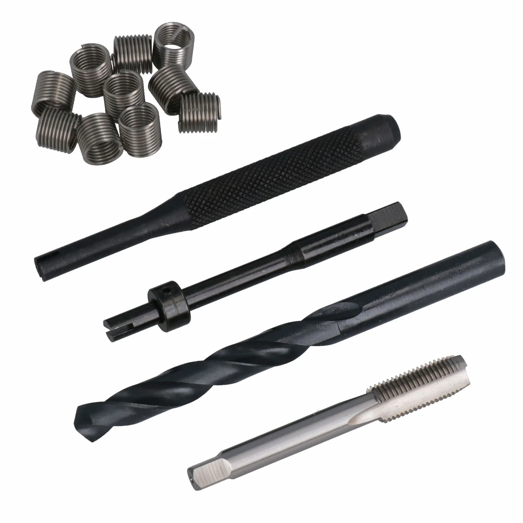 AB Tools-Unithread 7/16 cala x 18 BSF zestaw do naprawy gwintu zwojone gwinty zestaw 14 szt