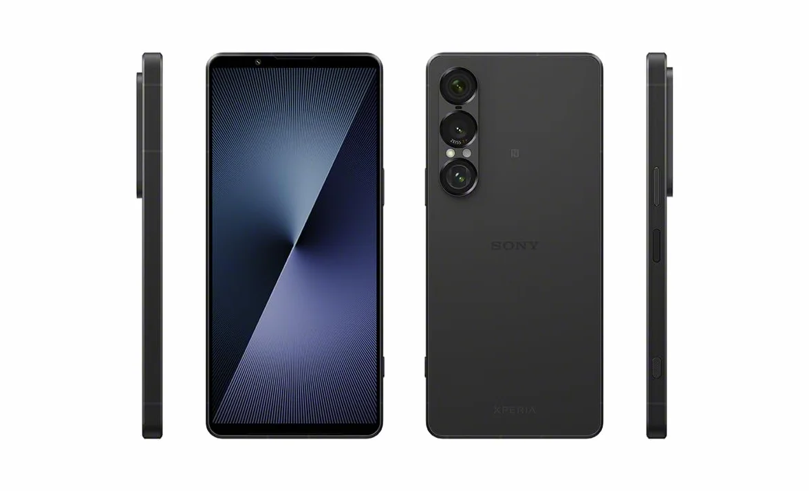 Sony Xperia 1 VII Czarny superszerokokątny przetwornik Xperia Intelligence 2 dni baterii