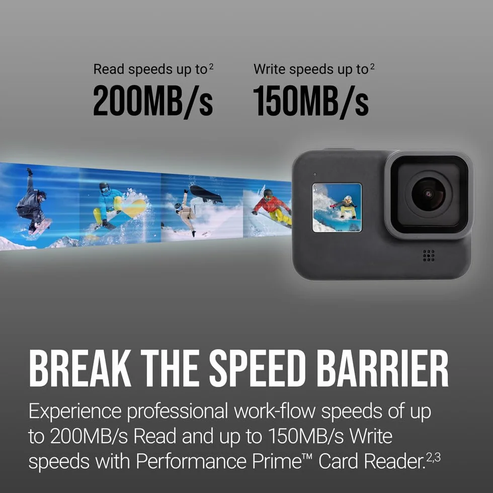 PNY 1.5TB PRO Elite Prime Class 10 U3 V30 A2 microSDXC Flash Memory Card + adapter SD do 200MB/s 4K UHD
