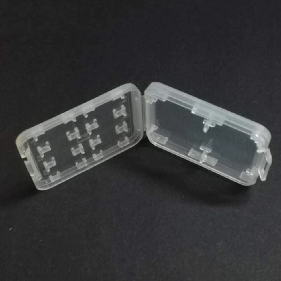 Pudełko do przechowywania kart pamięci etui na karty micro SD TF SDHC MSPD
