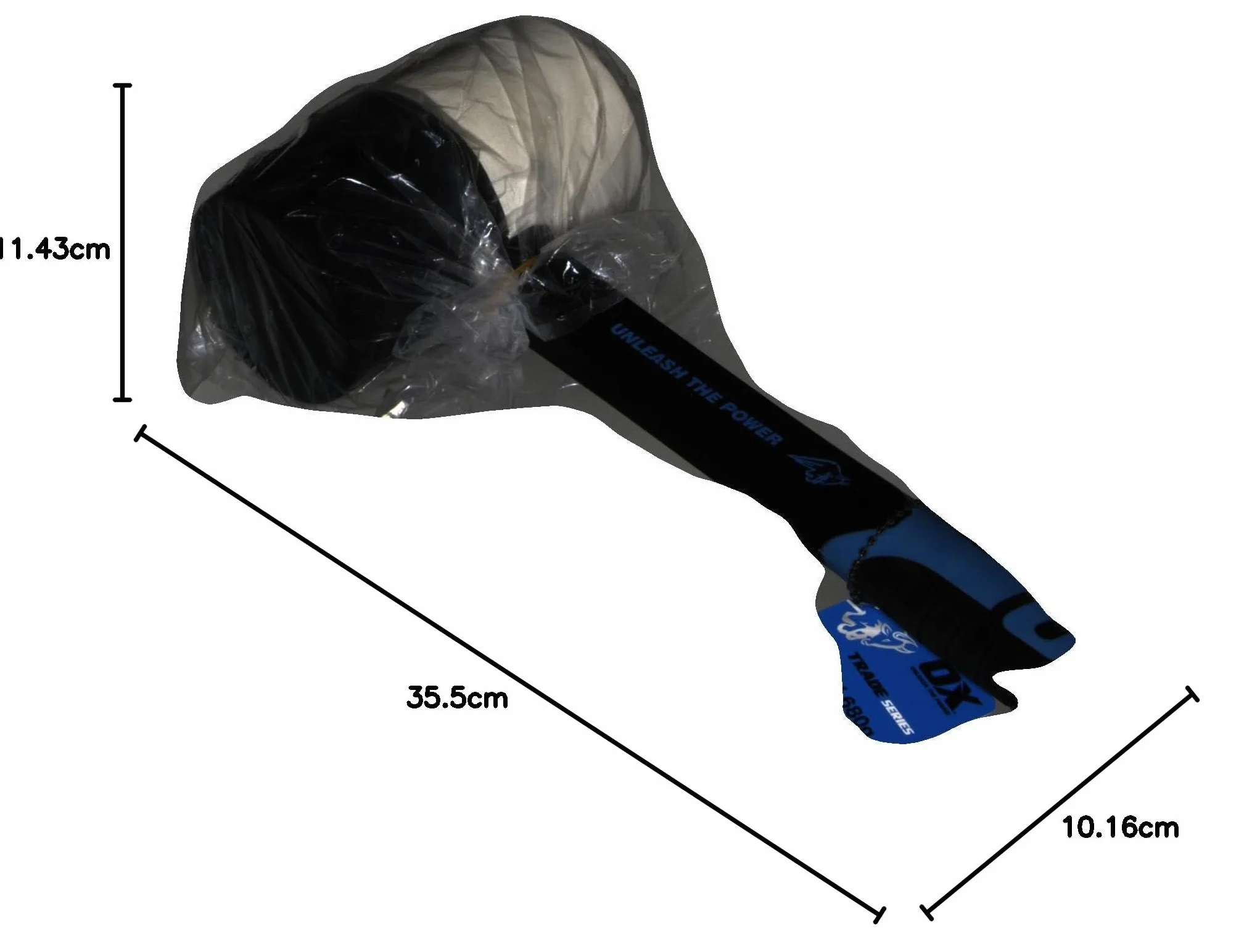 Gumowy młotek kombinowany OX - 680.4 g