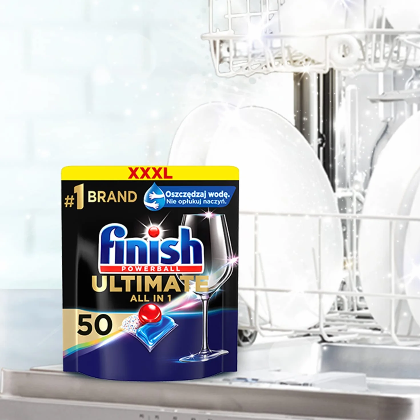 FINISH Kapsułki Ultimate All-in-1 50 fresh