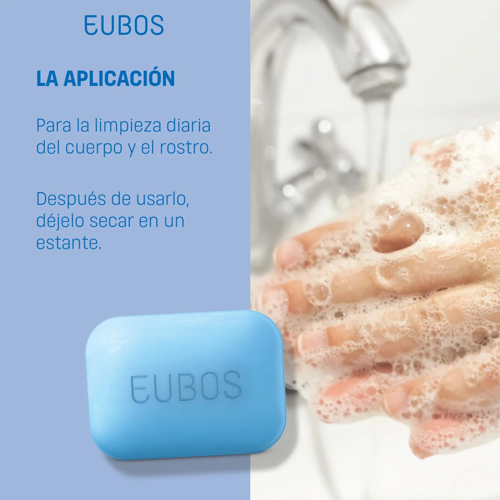 Eubos Niebieski Solid, 125 g
